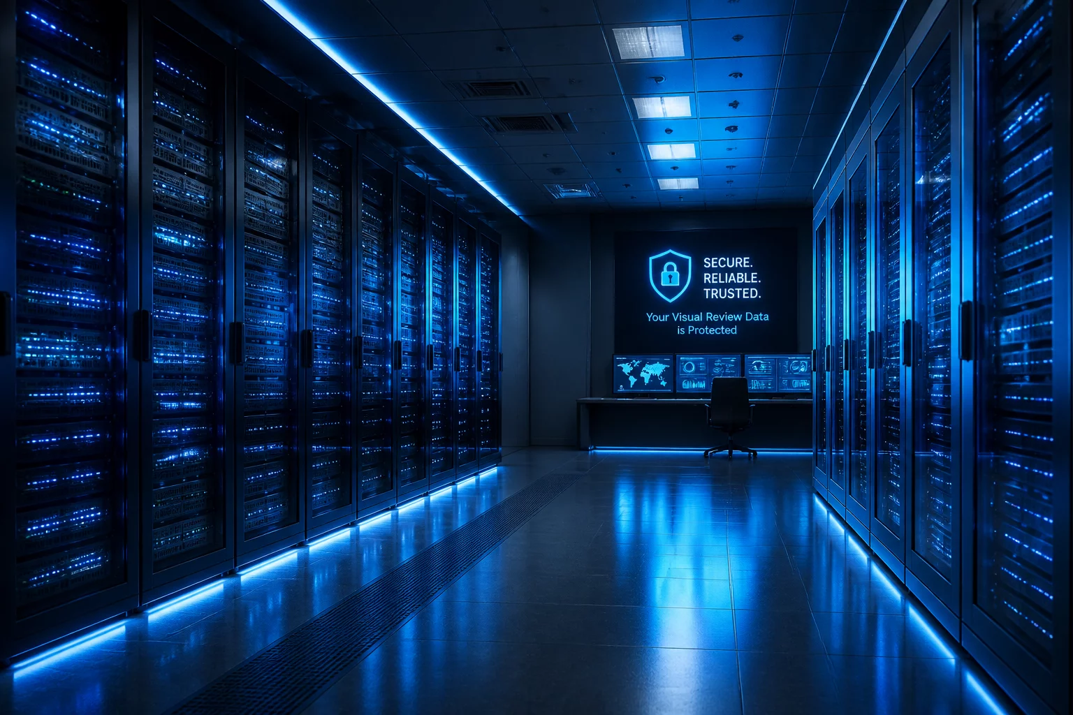 Data Handling in Visual Reviews storage servers